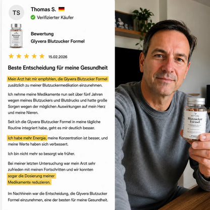 Glyvera Blutzucker Formel