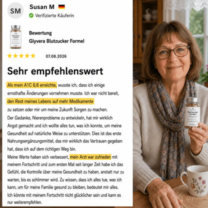 Glyvera Blutzucker Formel